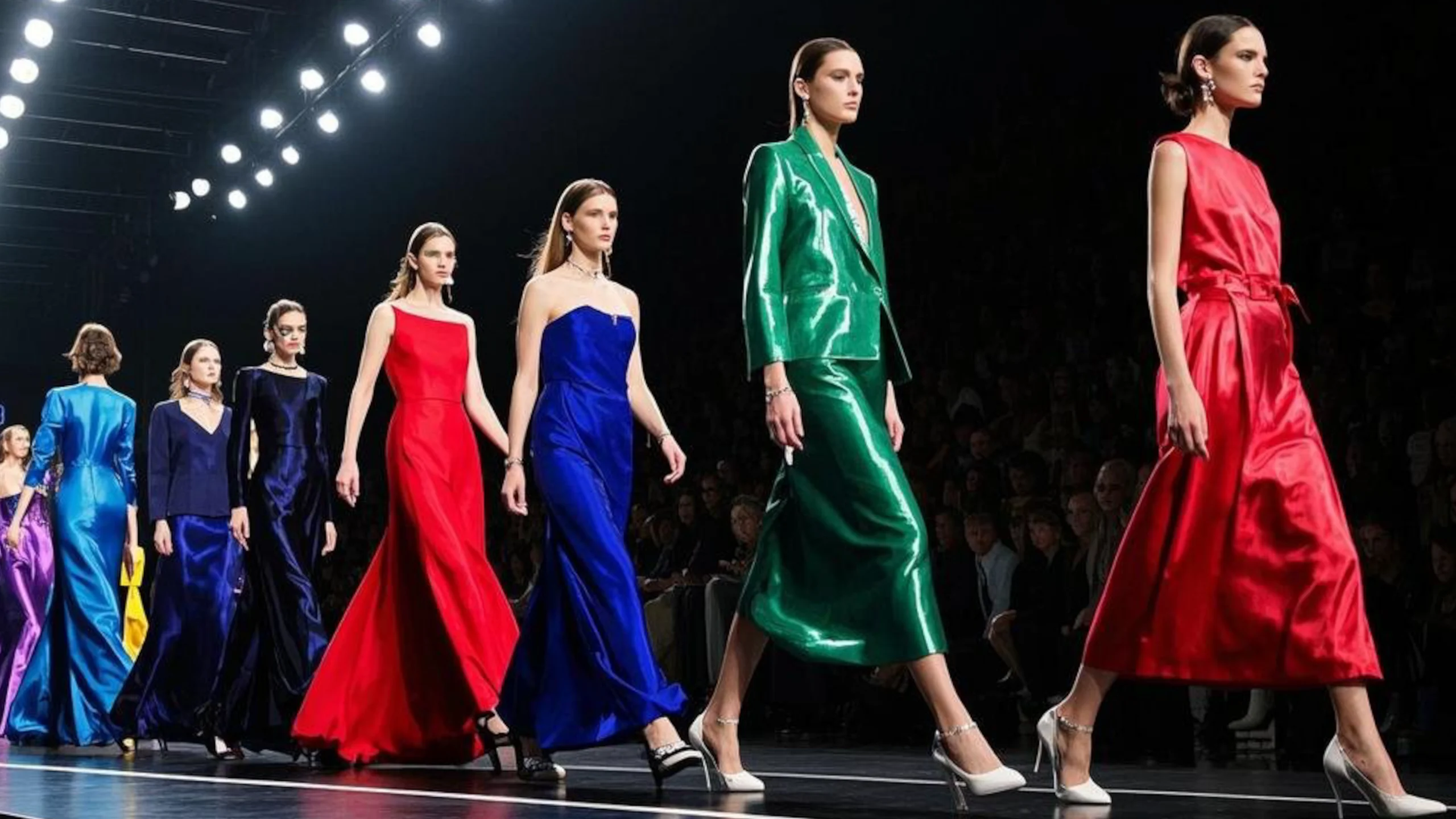 Telas finas, bordadas, satinadas y casimires para vestidos, trajes y alta costura en Telas Rivera